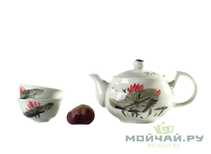 Набор посуды для чайной церемонии из 12 предметов # 24527 фарфор